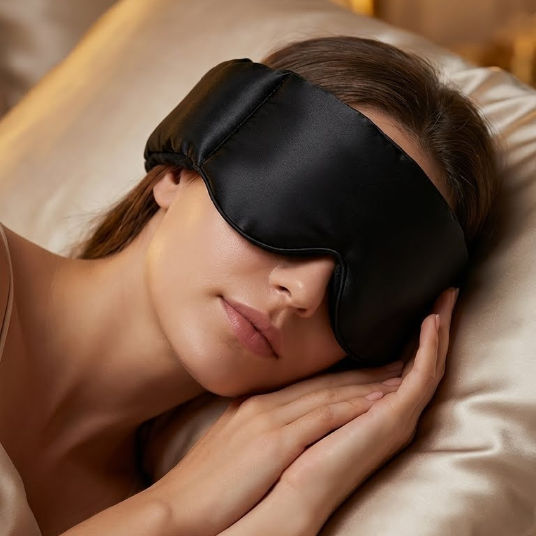 Masque de nuit en soie