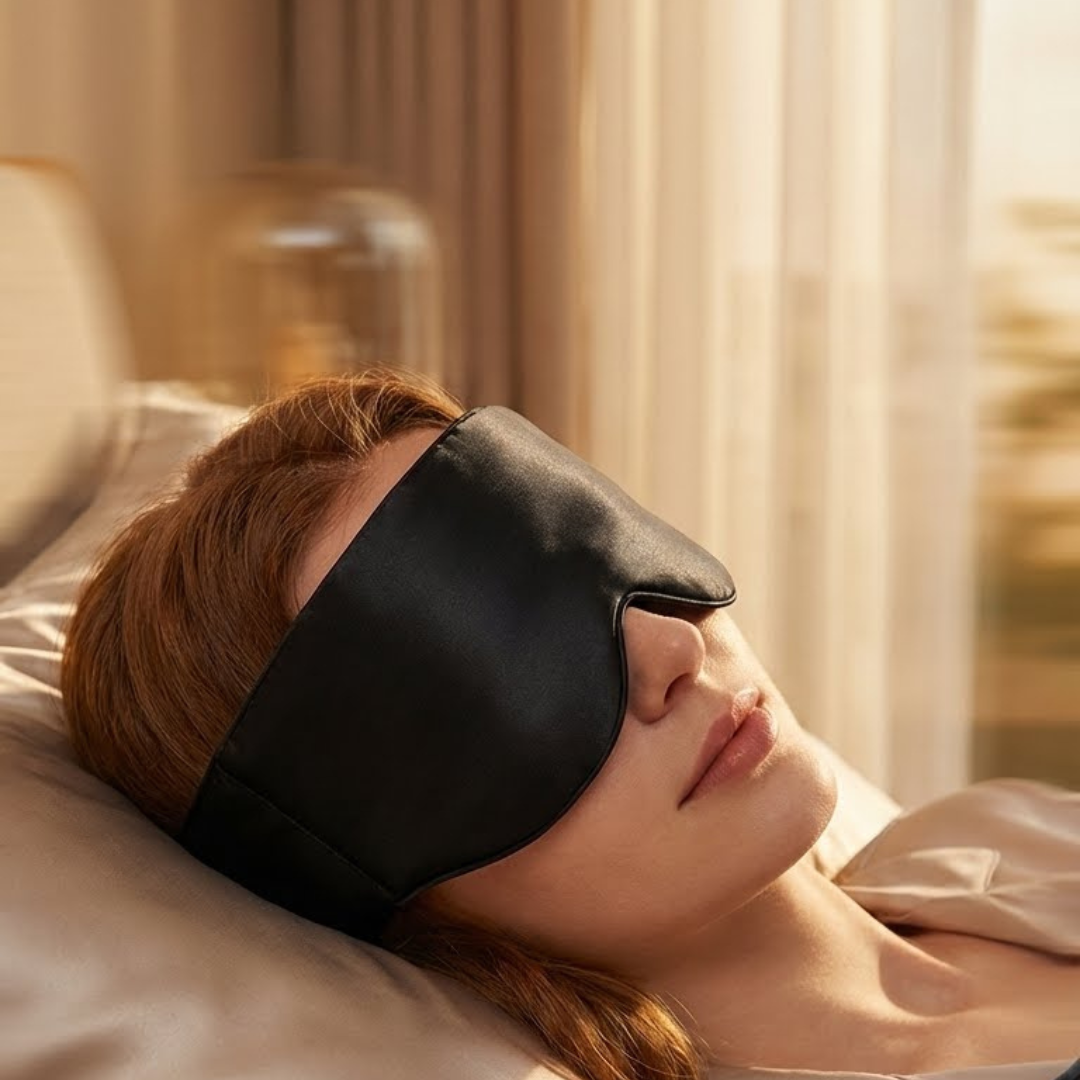 Masque de nuit en soie