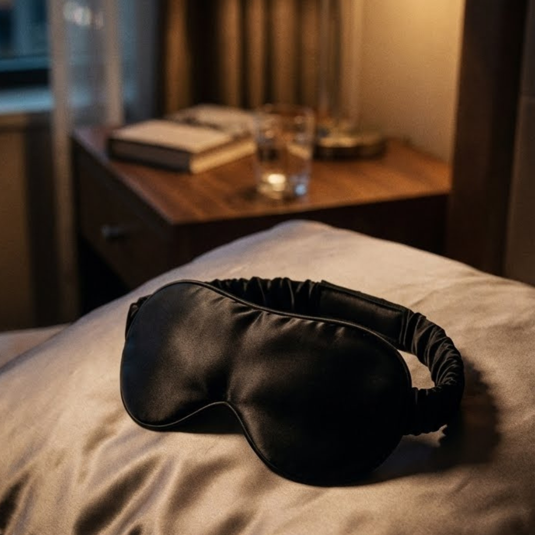 Masque de nuit en soie